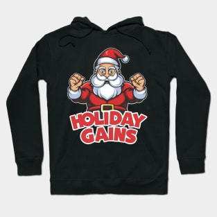 Festive Fitness: Santa’s Holiday Gains Hoodie